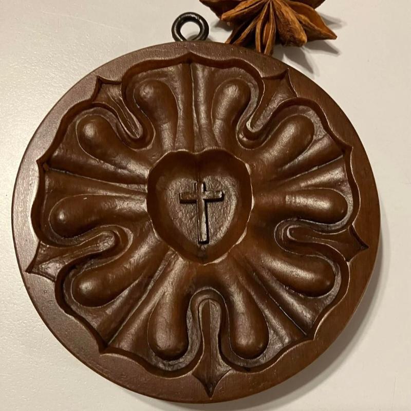 Luther Rose Springerle Cookie Mold