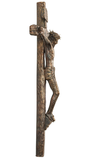 Bronze Crucifix - Wall