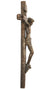 Bronze Crucifix - Wall