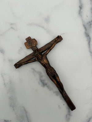 Bronze Crucifix - Wall