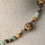 Jennifer’s Amazonite, Czech Glass, and Verdigris Cross Necklace