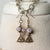 Jennifer’s Amethyst, Czech Glass, Necklace and Trinity Earring Set