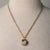 Jennifer’s Baptism Shell Locket Gold Plated Necklace