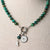 Jennifer’s Chrysocolla & Spinel Lord’s Prayer Necklace