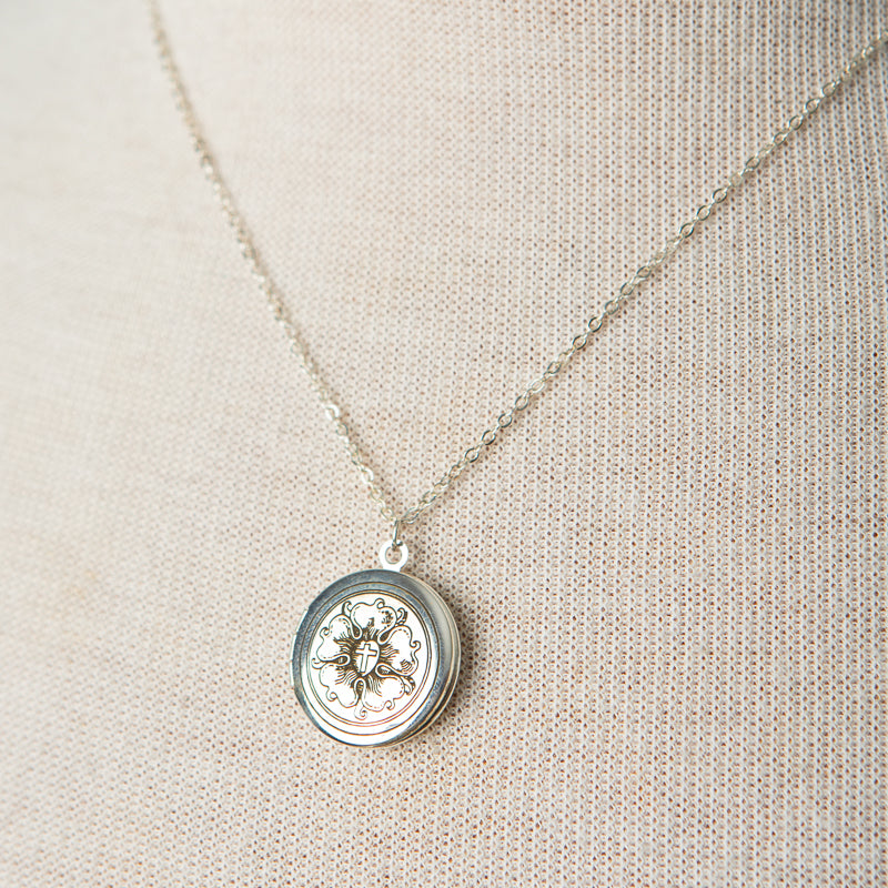 Jennifer’s Dainty Luther’s Rose Locket