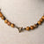 Jennifer’s Picture Jasper Bronze Cross Necklace and Earring Set