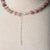 Jennifer’s Rose Quartz and Lepidolite Alleluia Necklace