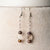 Jennifer’s Smokey Quartz and Chocolate Pearl Luther’s Rose Necklace and Earring Set