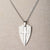 Jennifer’s Unisex Stainless Steel Cross and Shield Necklace