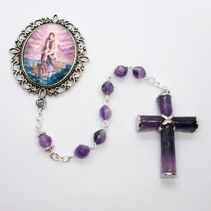 Kelly's Amethyst Prayer Chaplet