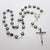 Kelly's Black Jerusalem Cross Prayer Beads