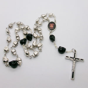 Kelly's Memento Mori Skulls Prayer Beads