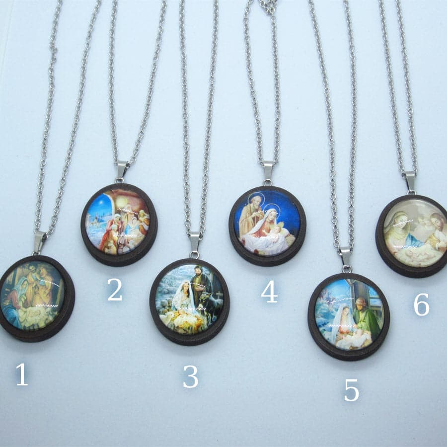 Nativity necklace on sale