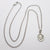 Kelly's Pewter Baptism Charm Necklace