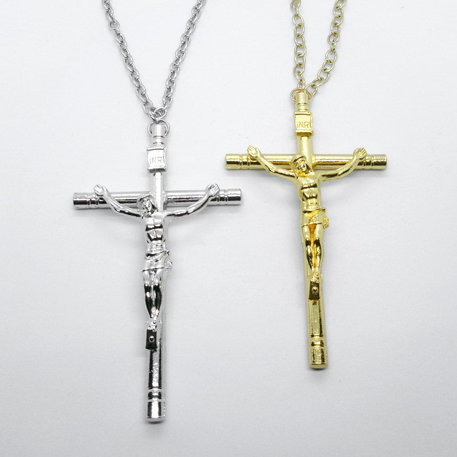 Kelly's Simple Pectoral Crucifix Necklace