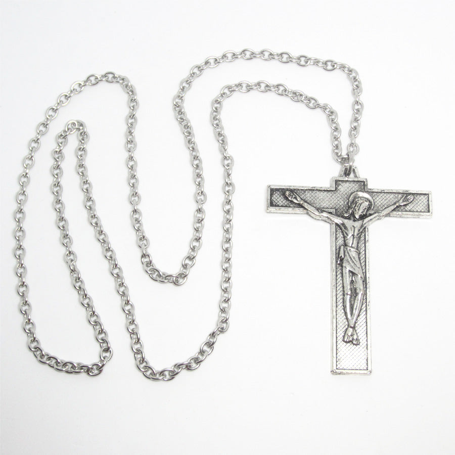 Kelly's Tau Crucifix Necklace