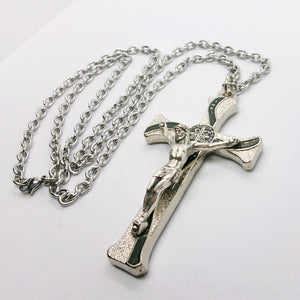 Kelly's Black-Accented Textured St. Benedict Crucifix