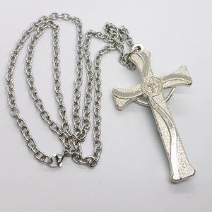 Kelly's Black-Accented Textured St. Benedict Crucifix