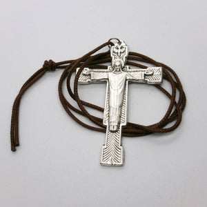 Kelly's Vested Christ Crucifix Necklace