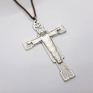 Kelly's Vested Christ Crucifix Necklace