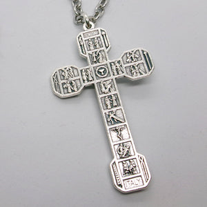 Kelly's Via Crucis / Evangelists Crucifix Necklace