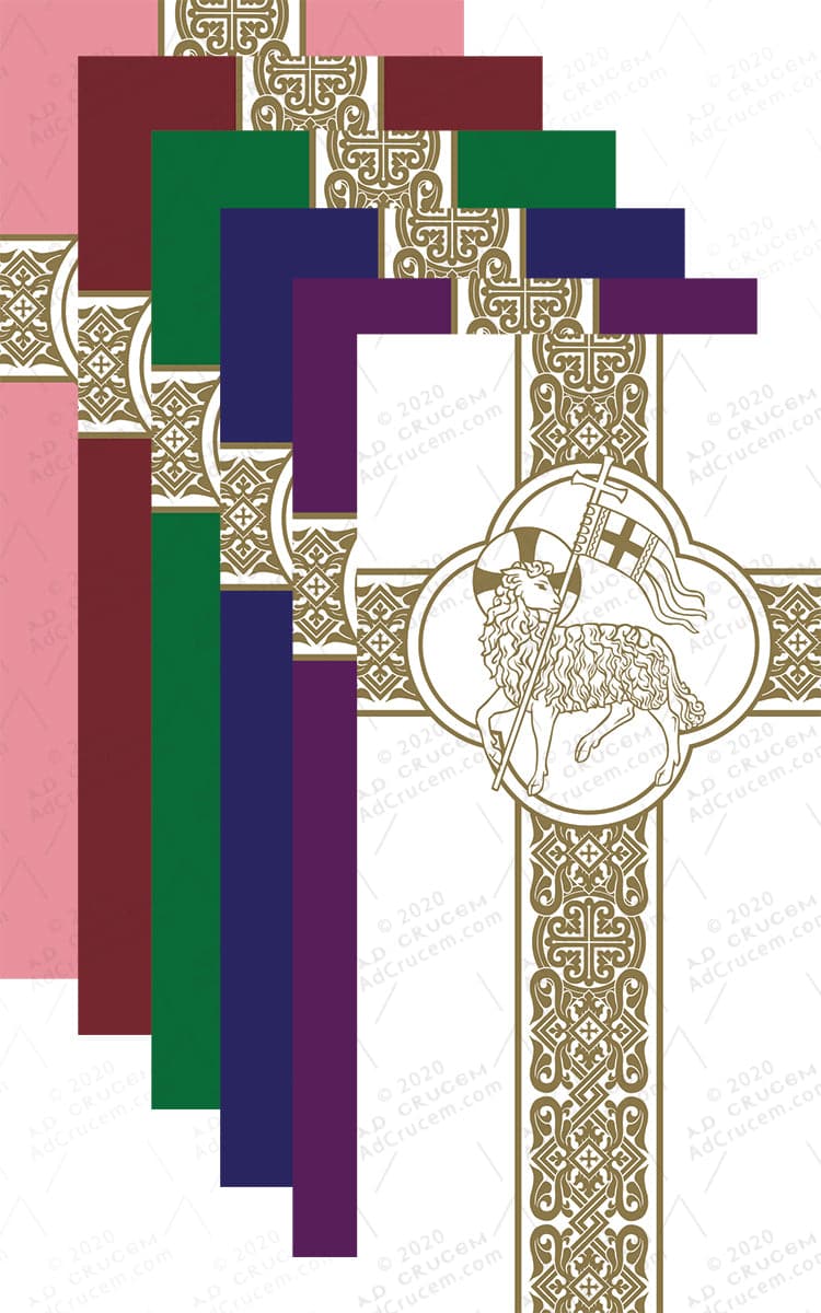 Purple Blessed Pocket Cross