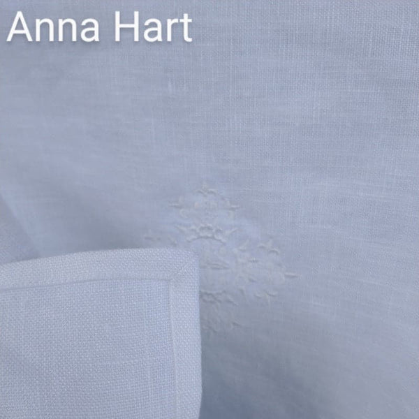 Anna's Light Ivory Lace Chapel Veil - Ad Crucem