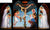 Edward Riojas' Zion Altarpiece: Crucifixion with Angels