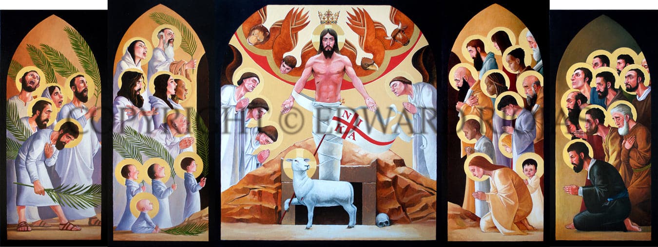 Edward Riojas' Zion Altarpiece: Easter Opened