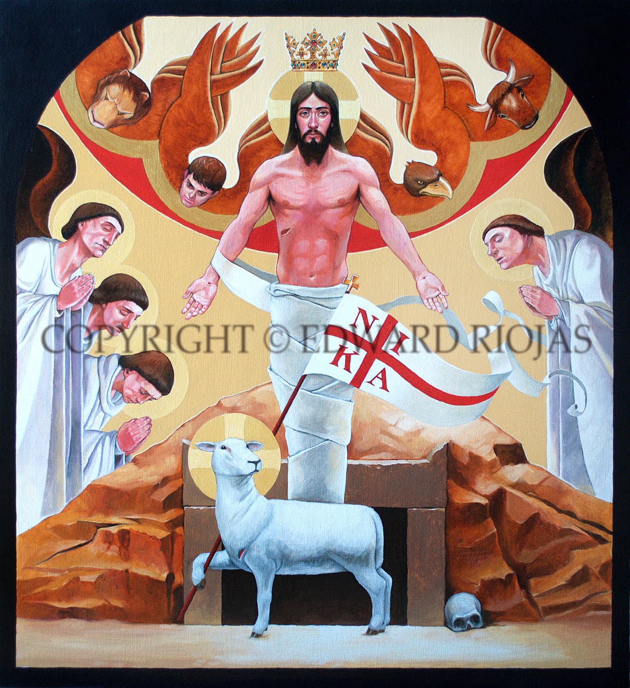 Edward Riojas' Zion Altarpiece: Easter