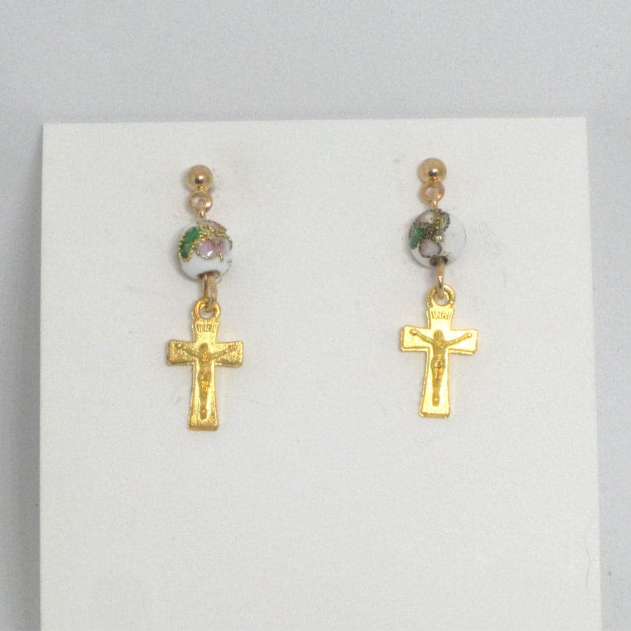 Hammered Cross Earrings – ReStyle & Co